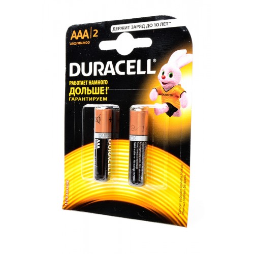 Элемент питания DURACELL LR03 BL2