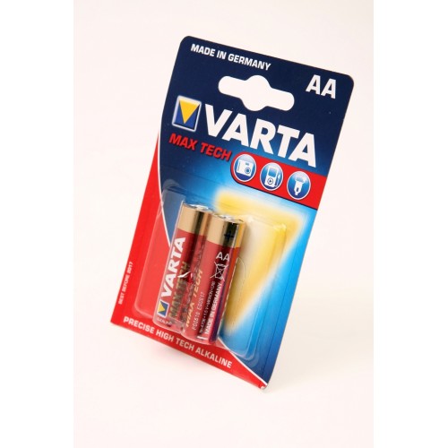 VARTA MAX TECH 4706 LR6 BL2, элемент питания, батарейка