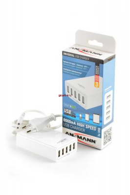 ANSMANN 1001-0054 USB Charger 8.0A BL1