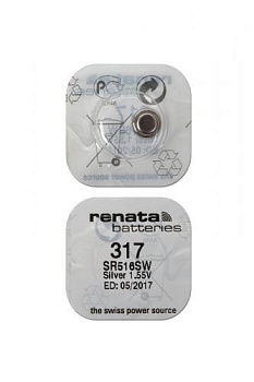 RENATA SR516SW   317 (0%Hg), в упак 10 шт