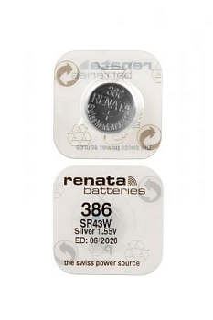 RENATA SR43W      386  (0%Hg)