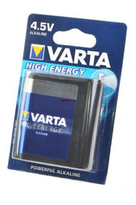 VARTA HIGH ENERGY/LONGLIFE POWER 4912 3LR12 BL1, элемент питания, батарейка