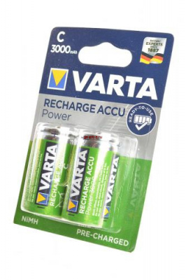 VARTA 56714 Ready 2 Use C 3000мАч BL2, аккумулятор