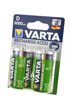 VARTA 56720 Ready 2 Use D 3000мАч BL2, аккумулятор