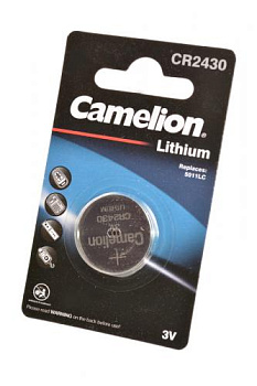 Camelion CR2430-BP1 CR2430 BL1, элемент питания, батарейка