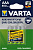 800mAh аккумулятор AAA Varta Ni-Mh 4/card предзаряженный 56703
