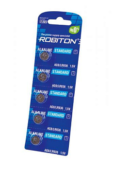 ROBITON STANDARD R-AG9-0-BL5 (0% Hg) AG9 LR936 394 LR45  BL5