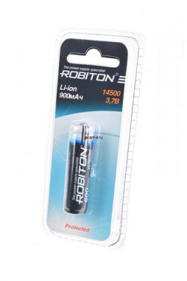 ROBITON 14500 (АА) 900мАч с защитой BL1