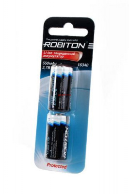 ROBITON 16340 550мАч 3.7В с защитой BL2