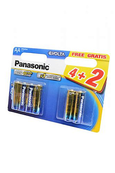 Panasonic EVOLTA LR6EGE/6BW 4+2F LR6 4+2шт BL6