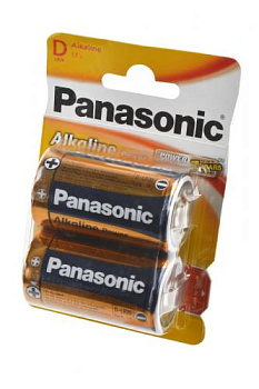 Panasonic Alkaline Power LR20APB/2BP LR20 BL2