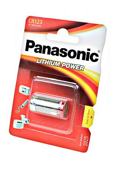 Panasonic Lithium Power CR-123AL/1BP 123A BL1