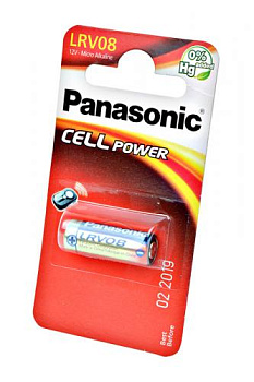 Panasonic Cell Power LRV08L/1BE LRV08 23A BL1 0%Hg
