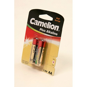 Элемент питания Camelion Plus Alkaline LR6-BP2 LR6 BL2