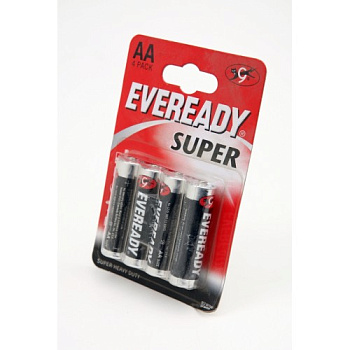 Элемент питания EVEREADY R6 Super HD BL4