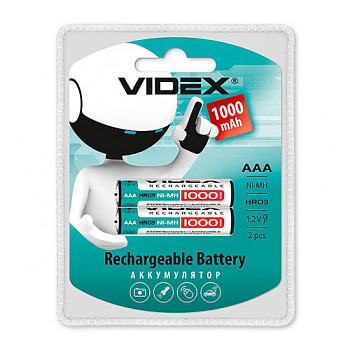 VID-HR03-1000LSD - Аккумулятор VIDEX HR03/AAA 1000mAh 2BL