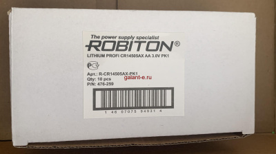 ROBITON PROFI CR14505AX AA с аксиальными выводами PK1