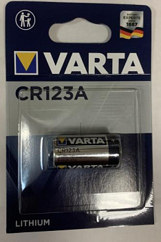 VARTA PROFESSIONAL LITHIUM 6205 CR123A BL1, элемент питания, батарейка