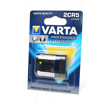 VARTA PROFESSIONAL LITHIUM 6203 2CR5 BL1, элемент питания, батарейка