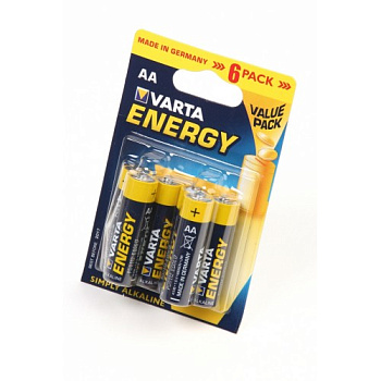 VARTA ENERGY 4106 LR6 BL6, элемент питания, батарейка