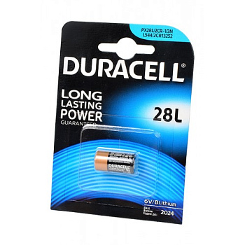 Элемент питания DURACELL 28L BL1