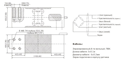 ZEMIC, Тензометрический датчик L6G