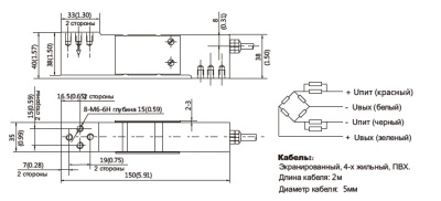 ZEMIC, Тензометрический датчик H6E