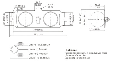 ZEMIC, Тензометрический датчик H9H