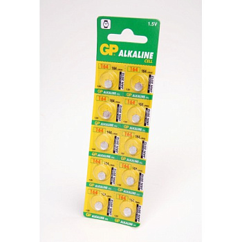 Элемент питания GP Alkaline cell 164-C10 AG1 BL10