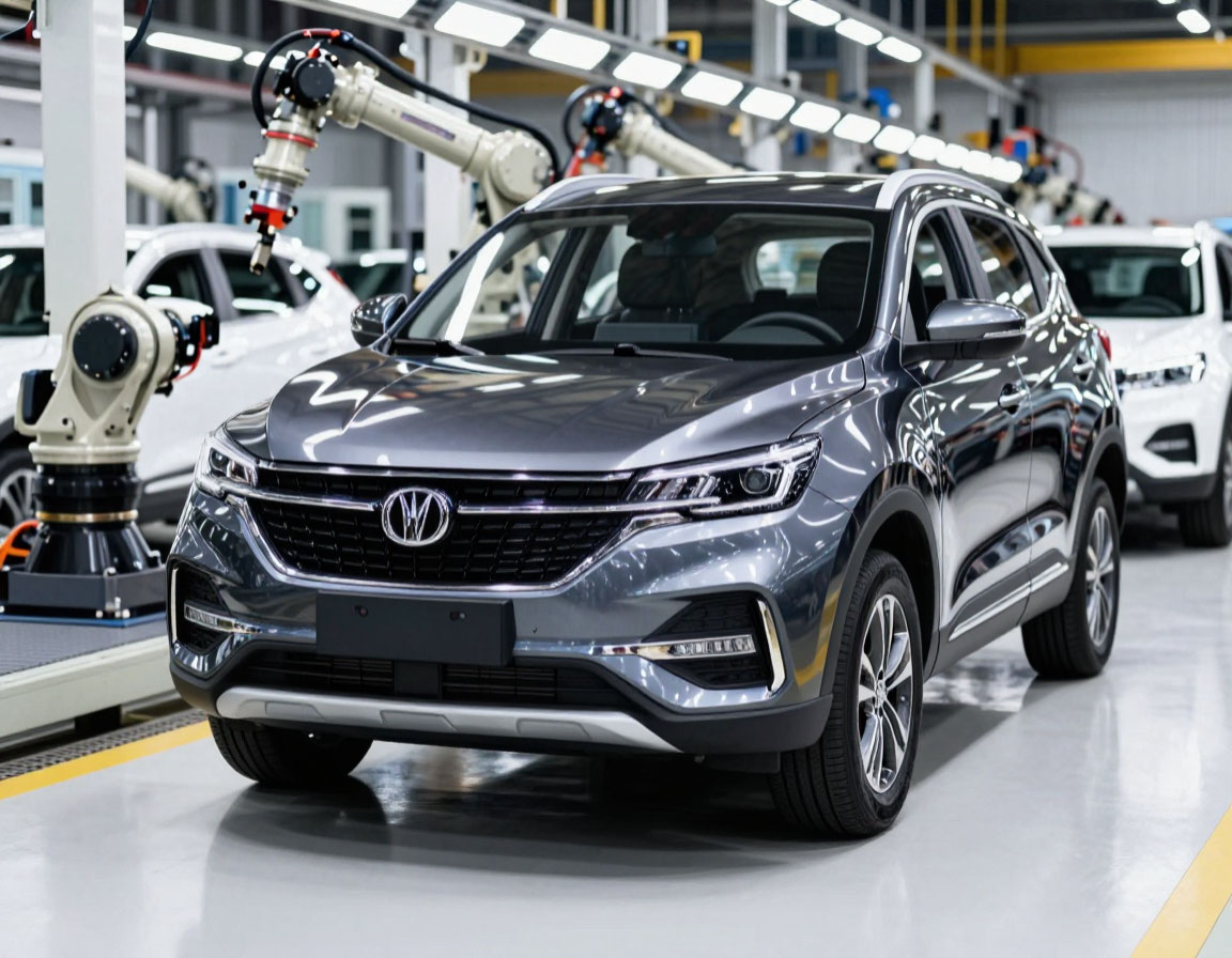 В Калининграде стартовало производство кроссовера Changan
