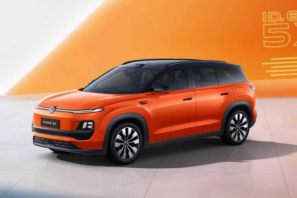 Volkswagen показал на фото первый полностью электрический кроссовер ID.Era 5X