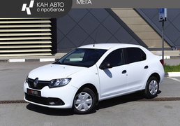 Renault Logan 2017, 125 500 км, 1.6 л, 82 л.с., фото 1