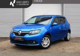Renault Sandero 2016, 108 485 км, 1.6 л, 113 л.с., фото 1