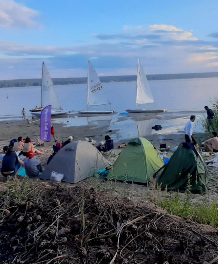 Парусный лагерь на швертботах «Луч»