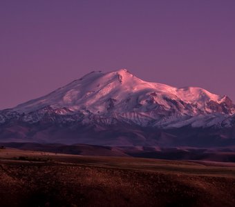 Эльбрус как баглажан