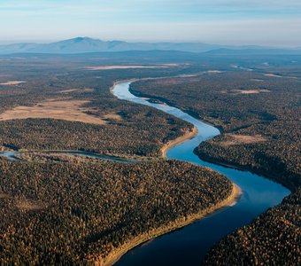 Гора Тельпосиз, река Щугор