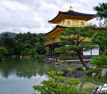 Золотая пагода в Киото