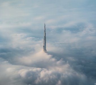 Самый высокий небоскреб в мире Бурдж-Халифа в г.Дубай
