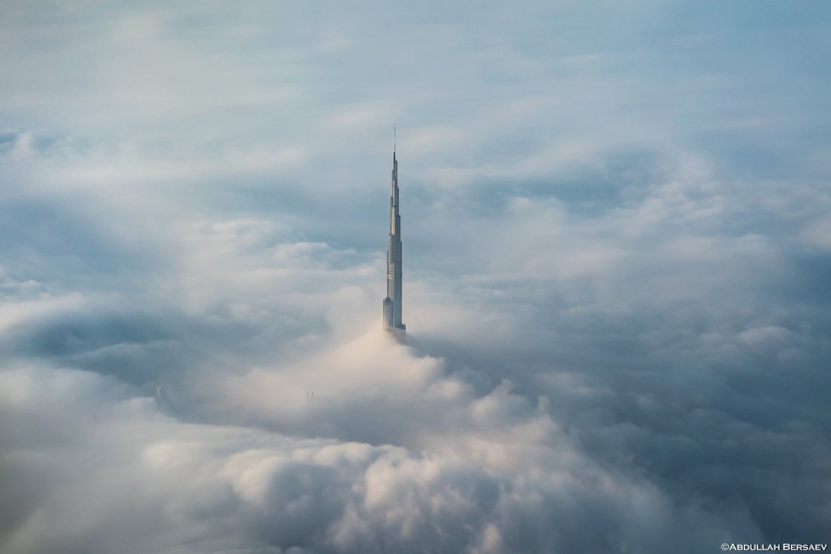 Самый высокий небоскреб в мире Бурдж-Халифа в г.Дубай