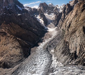 Karakorum`s glacier