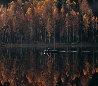 На озере Бездонка