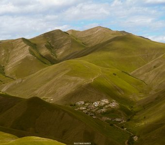 Село затерялось в горах Дагестана