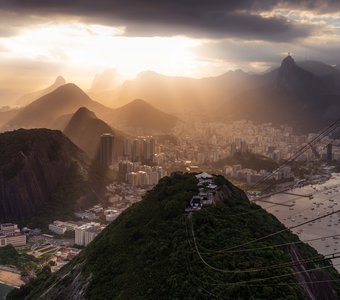 Закат над Рио