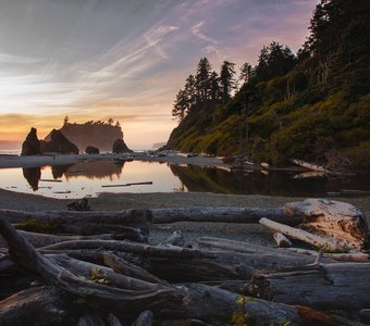 Ruby Beach. Washington. USA