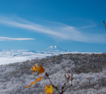 Вид на Эльбрус