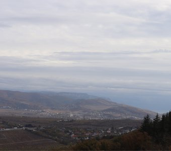 Вид на Сапун-гору