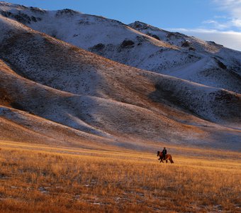 Рассветы и закаты Монголии