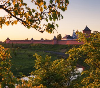 Закат в Суздале