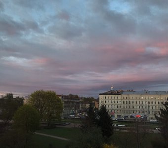 Уютный вечер в Санкт-Петербурге