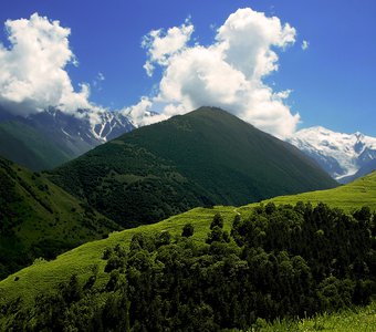 Горы и луга Северной Осетии